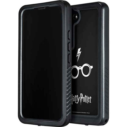 Wizarding World Harry Potter Scar and Glasses Galaxy S24 Waterproof Case